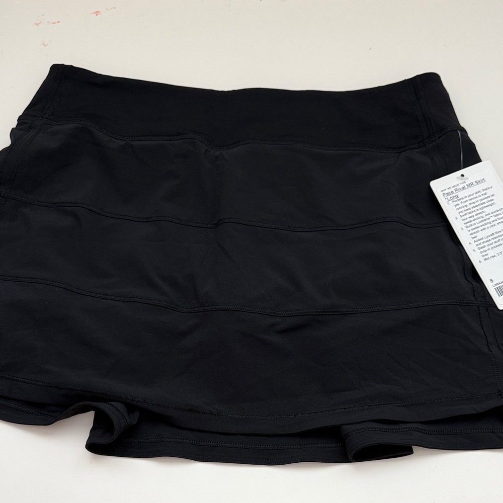 Lululemon Athletica Black Skort